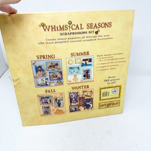 LORI GARDNER Whimsical Seasons Scrapbooking Kit NEW - Picture 4 of 4
